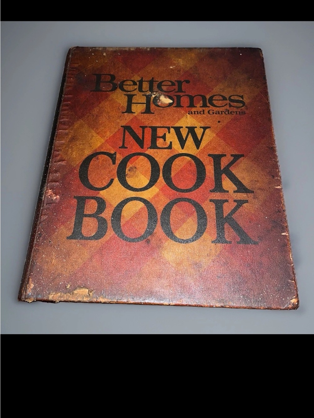 Vintage Better Homes and Gardens New Cookbook Printed in 1968 5-Ring Binder Used